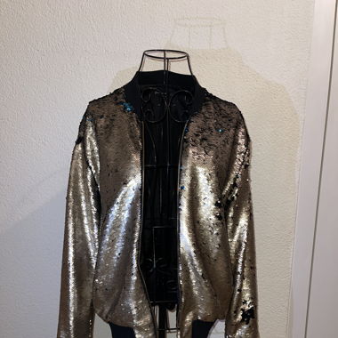Pailletten Jacke 