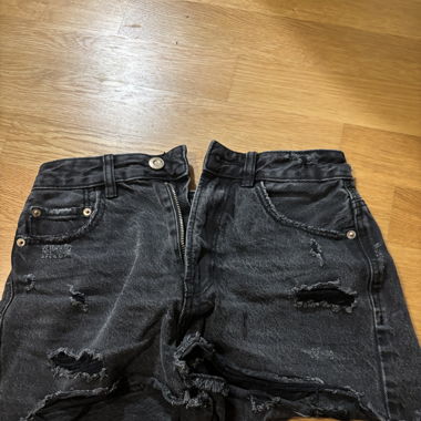 Black Jeanshorts