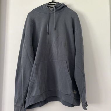 Felpa oversize grigia