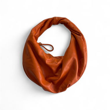 Borsa Hobo Slouchy Arancione