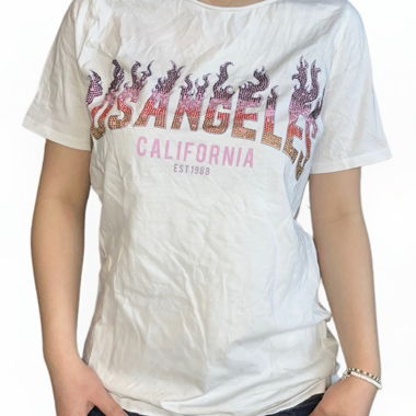 T-shirt Los Angeles Strasstein