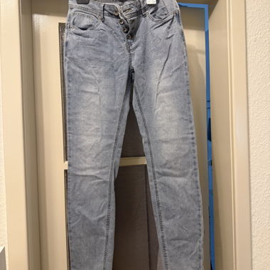 Hellgraue TRAFIC-Jeans