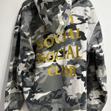 Anti Social Social Club camo hoodie