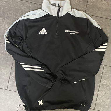 Felpa con cappuccio adidas vintage