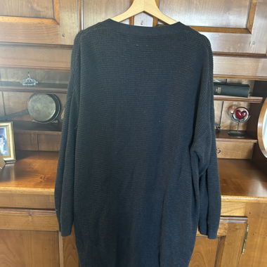 Black Knit Cardigan