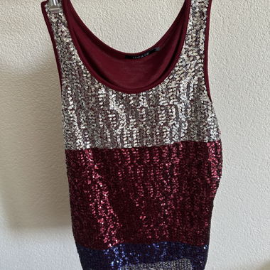 Sequin top