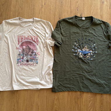 Ensemble de T-shirts Velaris S-L Oversize