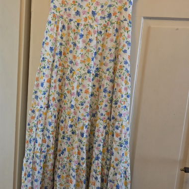 Sézane Floral Dress with Straps