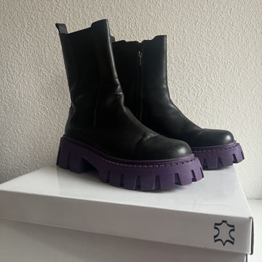 Bottes en cuir