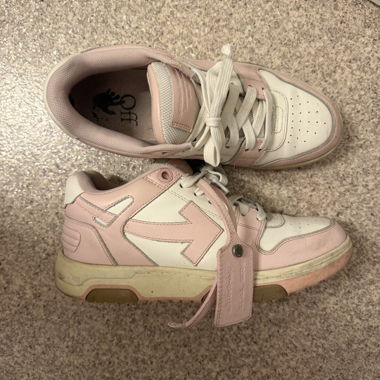 Off-White Pink Sneakers