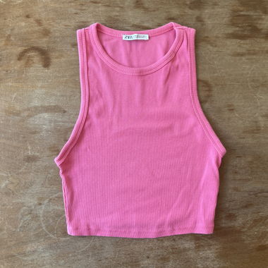 Zara pinkes Tanktop