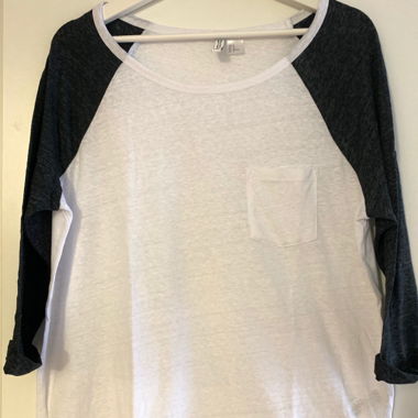 Shirt mit 3/4 Ärmel