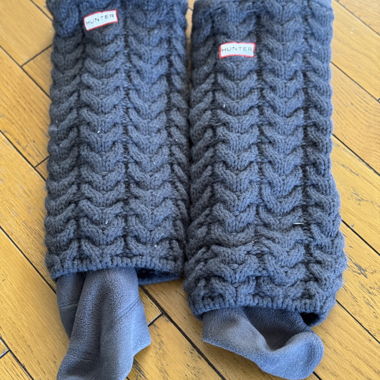 Hunter knit boot cuffs - Size 39-42