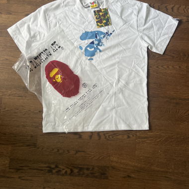 BAPE T-Shirt white M