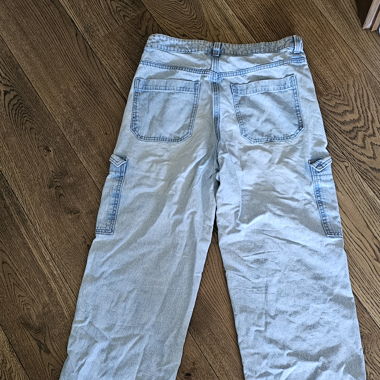 Light blue Cargo Jeans