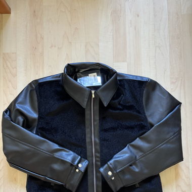 Arte antwerp faux-leather jacket