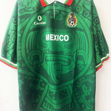 Mexico 1999 Jersey Fan Shirt Cruzeiro Vintage