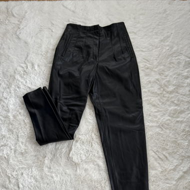 Pantalon cuir Zara 