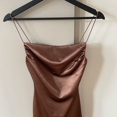 Satin dress