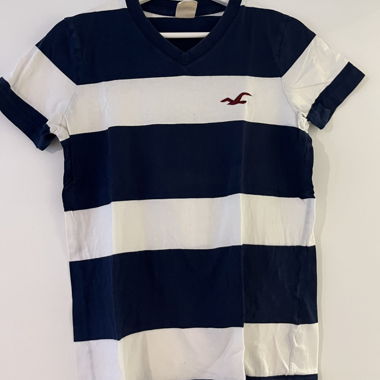 T-shirt Hollister à rayures S