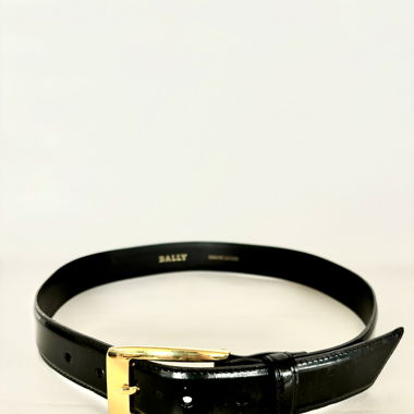 Bally Gürtel Schwarz/Gold