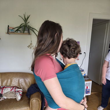 Sling de portage bébé 