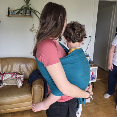 Sling de portage bébé 