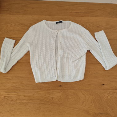 Cardigan bianco Brandy Melville