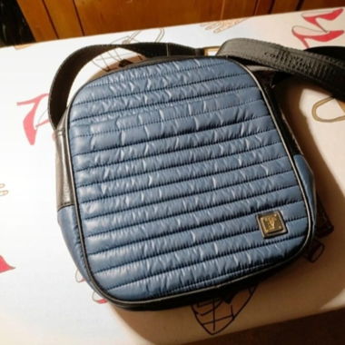 Sac en bandoulière Versace collection bleu marine 