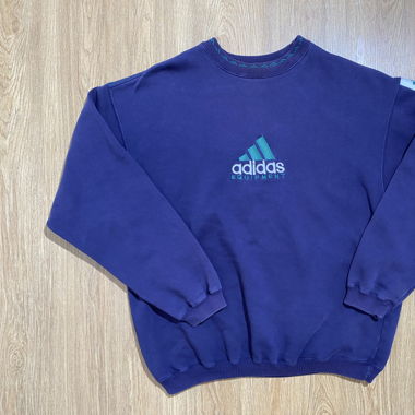 Sweatshirt Vintage Adidas Equipment Pullover Taille M