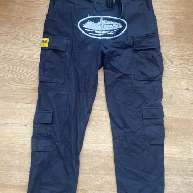 Pantalone Cargo Corteiz Guerillaz Nero M