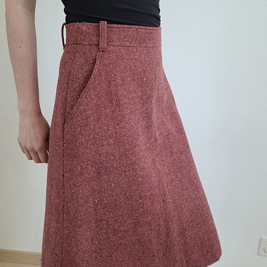 Jupe Madie's rive gauche rouge\orange