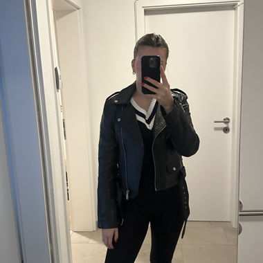 Veste en cuir