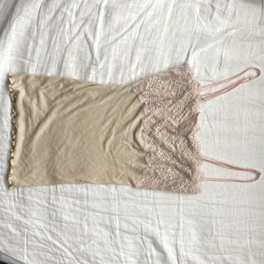 cutes spitzentop altrosa 