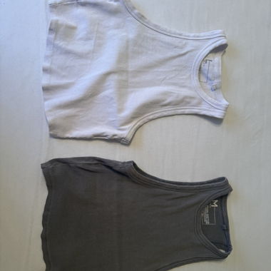 Lot de 2 débardeurs