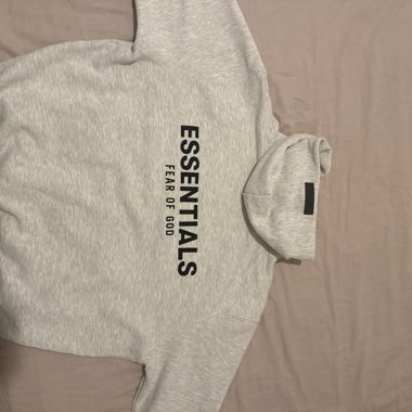Essentials Hoodie grau