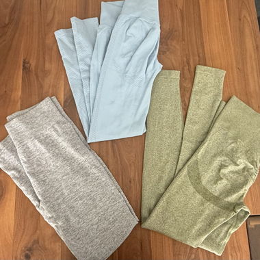 Set da 3 leggings sportivi