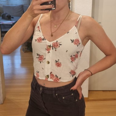 Floral Crop Top