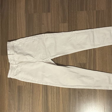 Pantalon blanc slim 