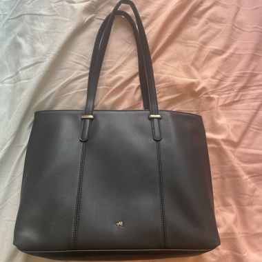 Borsa tote nera porta computer Anna Field