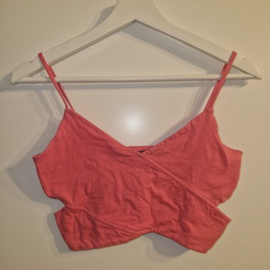 Crop Top with Cutouts