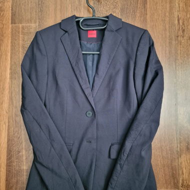 Blazer femme Hugo Boss bleu foncé
