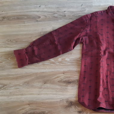 Camicia Edelweiss Bordeaux Taglia M