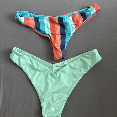 Lot de 2 bas de bikini