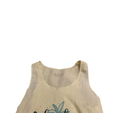 T-shirt jaune ananas  