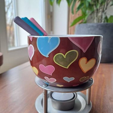 Set für Schokoladenfondue