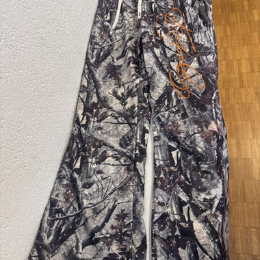 Flared Camo Sweatpants