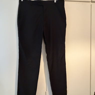 Black Tuxedo Trousers Size L/M