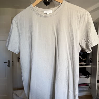 T-shirt COS, vert-beige, taille S