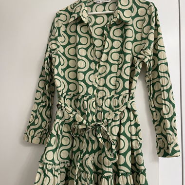 Short Dress with Print
